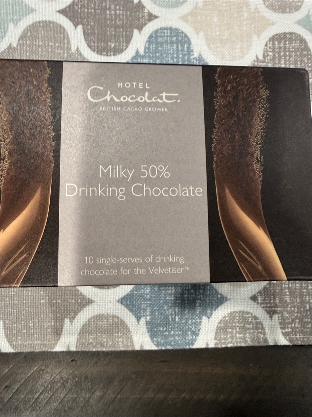 Hotel chocolat single serve drinking chocolate